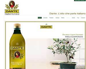 Nuovo look per il sito web di Olio dante