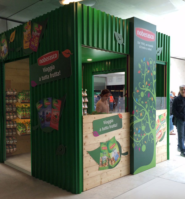 Noberasco apre un Temporary Shop in Stazione Porta Garibaldi a Milano 