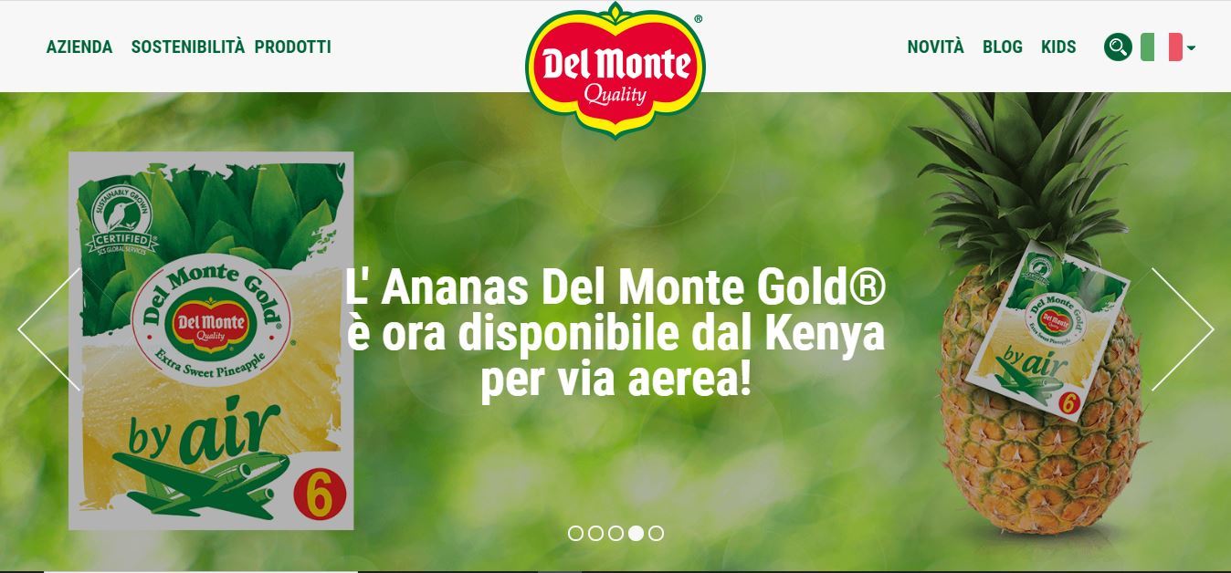 ​Del Monte sceglie Cerreto per la distribuzione dei nuovi prodotti Fruit Express