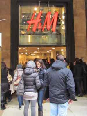 H&M: vendite in crescita nel IV trimestre