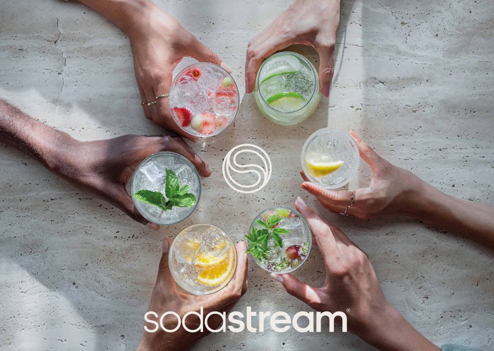 ​SodaStream svela il suo riposizionamento a 360°
