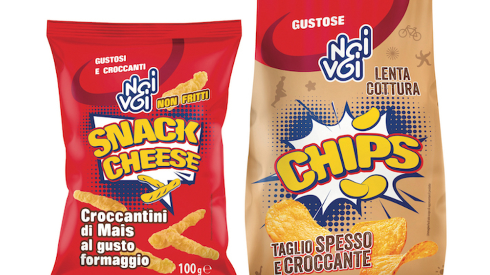 C3 amplia l’offerta di snack salati a marchio Noi&Voi
