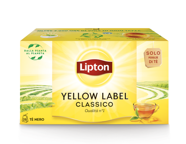 ​Lipton lancia Yellow label
