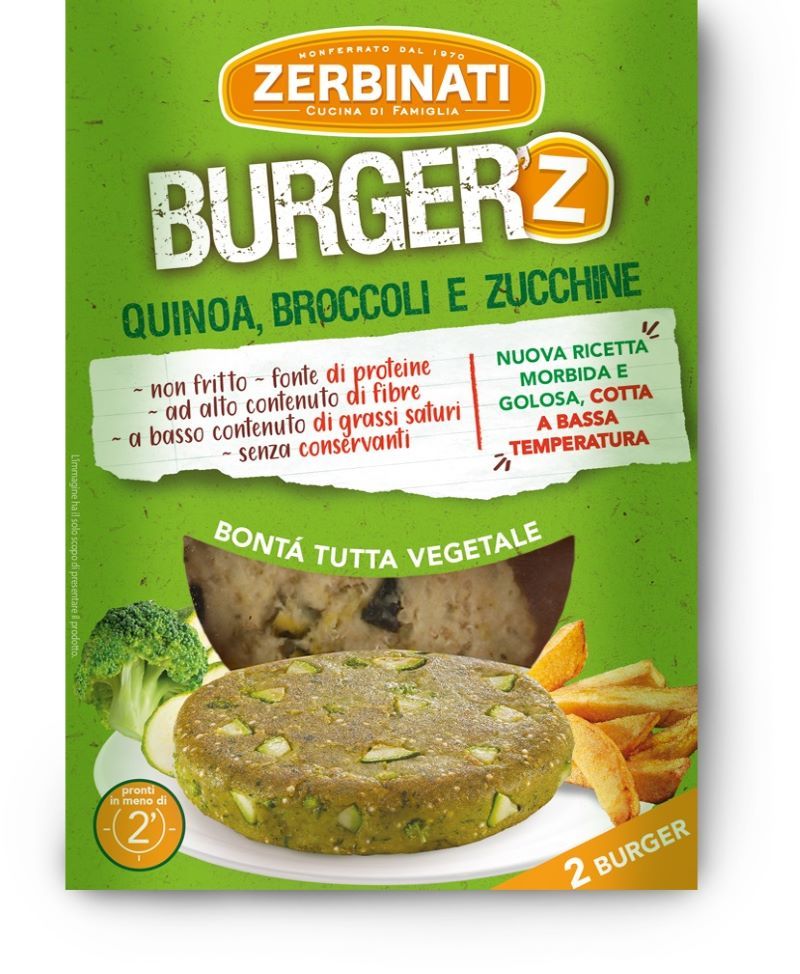 ​ Zerbinati lancia i nuovi Burger’Z