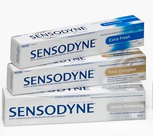 Sensodyne cambia la formulazione al dentrificio
