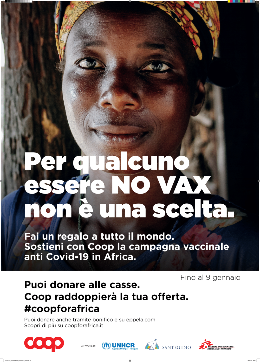 Vaccinazioni Covid-19 in africa: al via campagna Coop