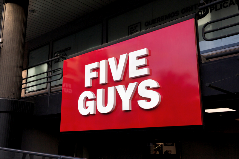 Five Guys: da due a cinquantadue in dieci mesi