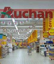 Nuovo concept di spesa Auchan a Torino
