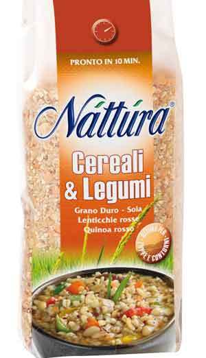 Nattura presenta Cereali & Legumi