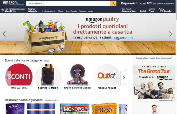 Amazon apre le porte del nuovo Cedi di Passo Corese (RI)