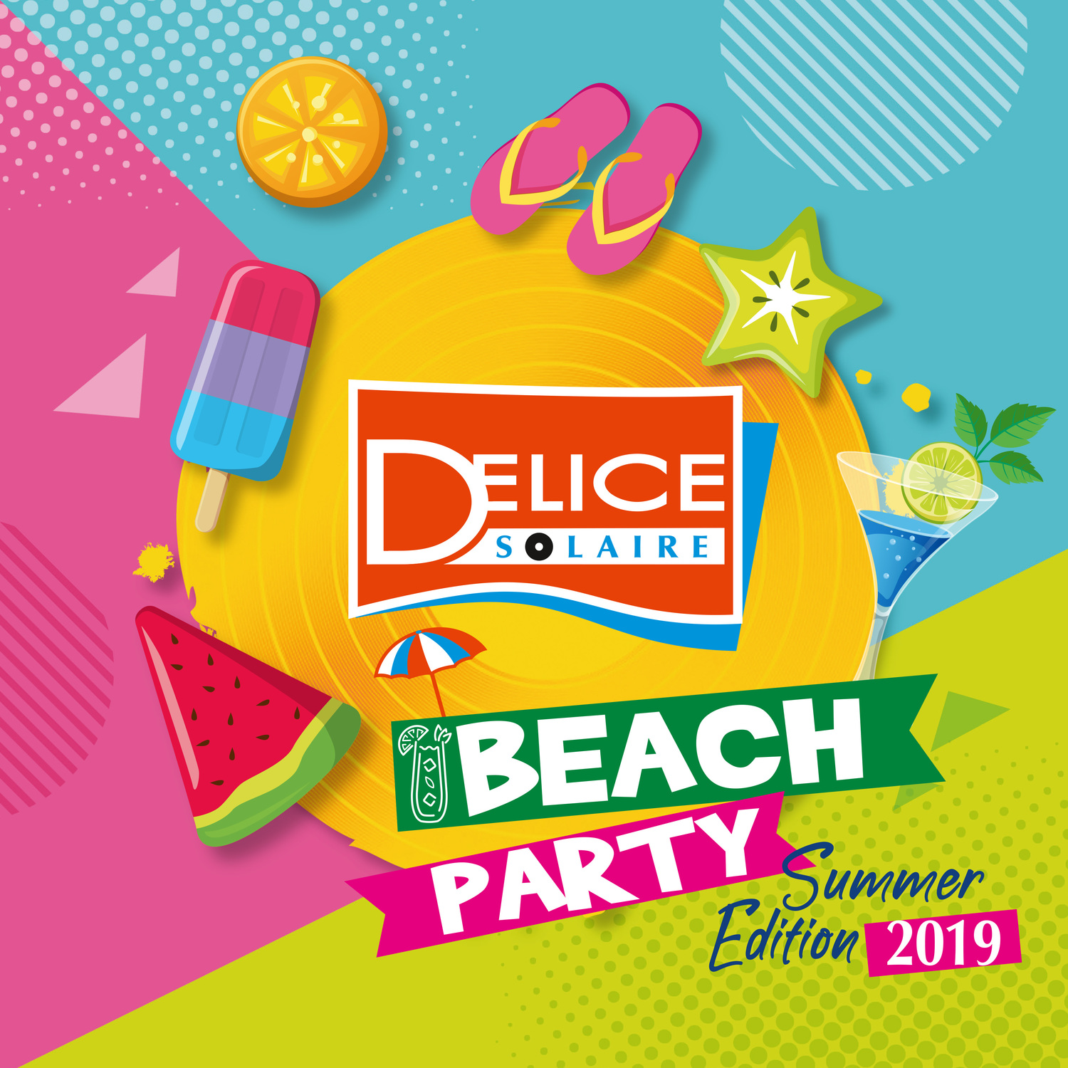 Delice Beach Party acqua solare summer edition 2019