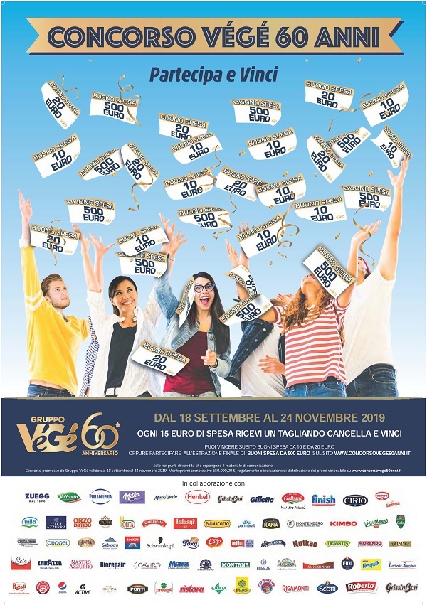 Gruppo VéGé festeggia i 60 anni di attività con nuove iniziative