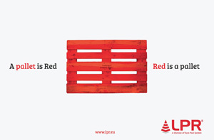 LPR lancia la nuova campagna pubblicitaria “A pallet is Red, Red is a pallet”
