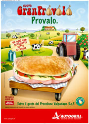 Autogrill e Provolone promuovono la qualità italiana