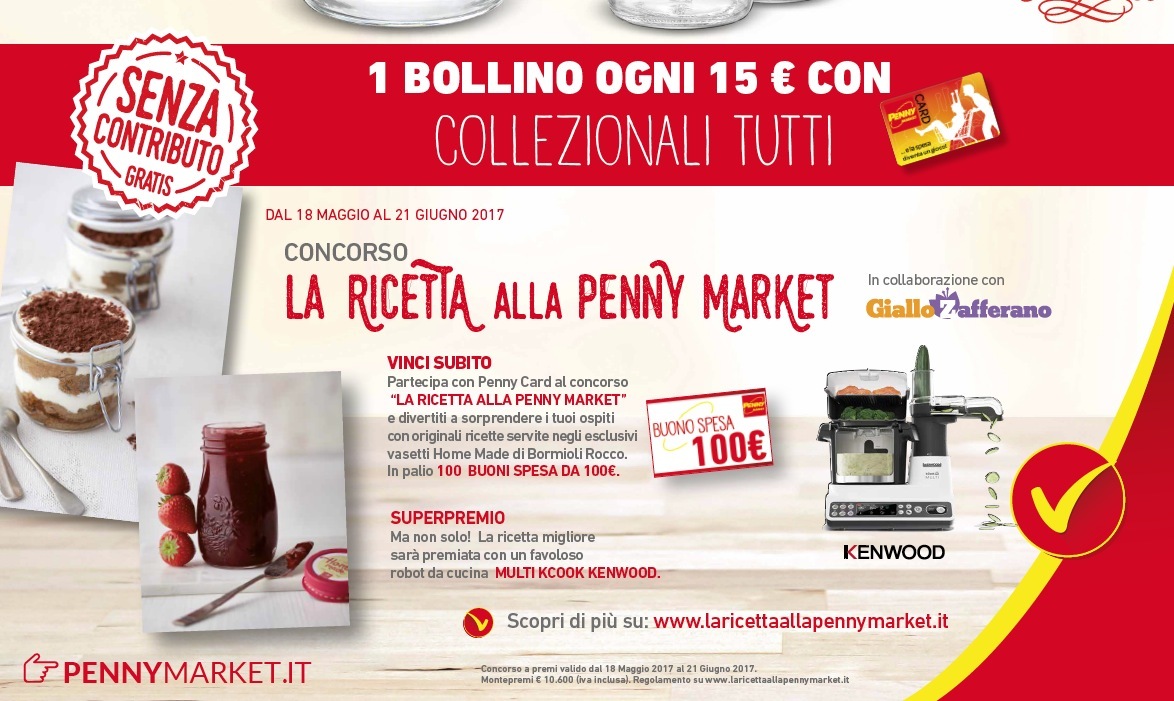 Penny Market avvia una partnership con Giallo Zafferano