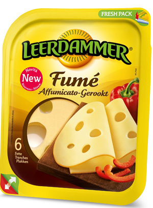 Leerdammer Fumé: il primo formaggio con i buchi affumicato