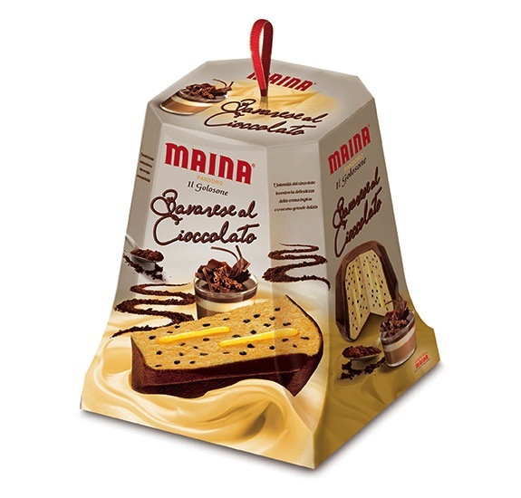 Maina propone il Pandoro Bavarese al cioccolato