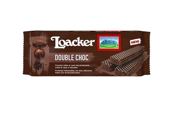 Loacker presenta i nuovi wafer Double Choc