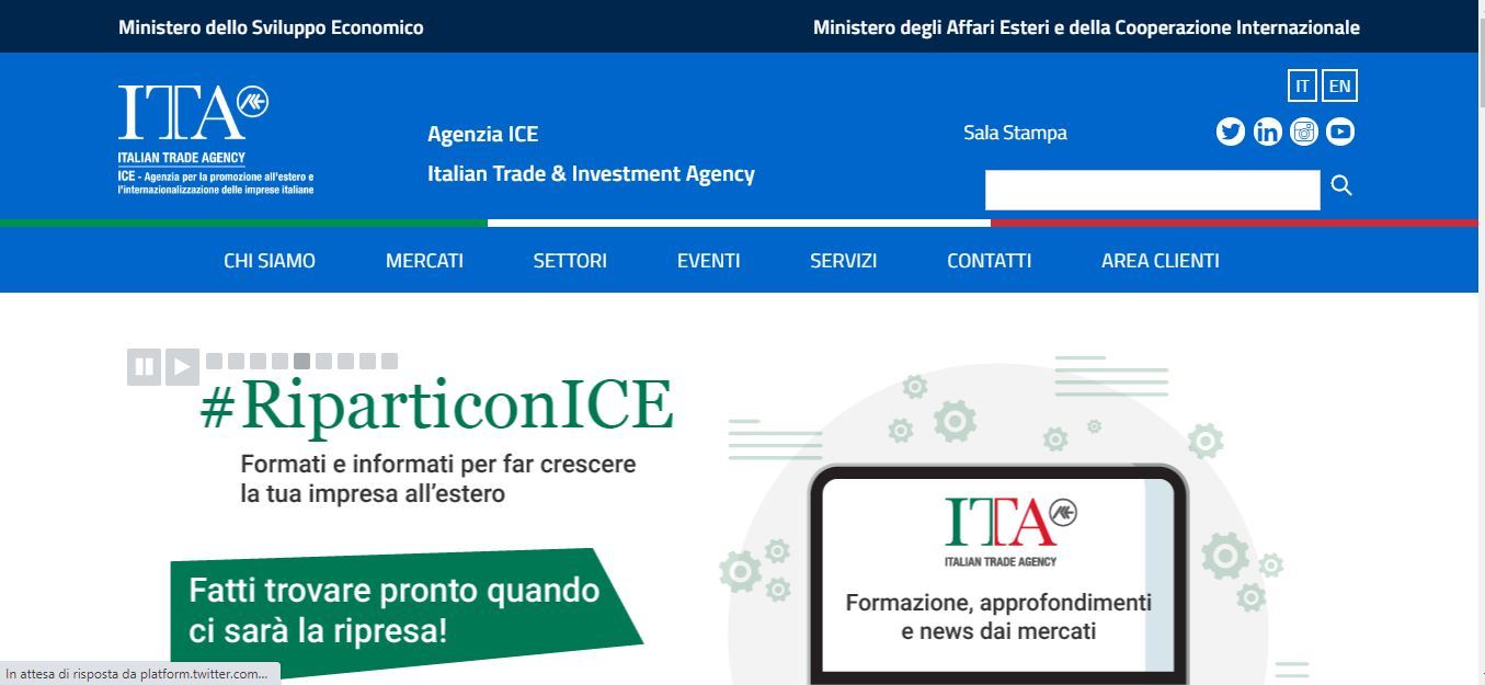 Agenzia ICE: le risultanze del Rapporto sul commercio estero 