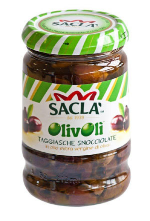 Saclà lancia le olive taggiasche snocciolate 