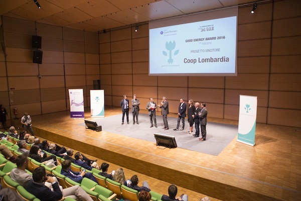 Coop Lombardia vince il Good Energy Award 
