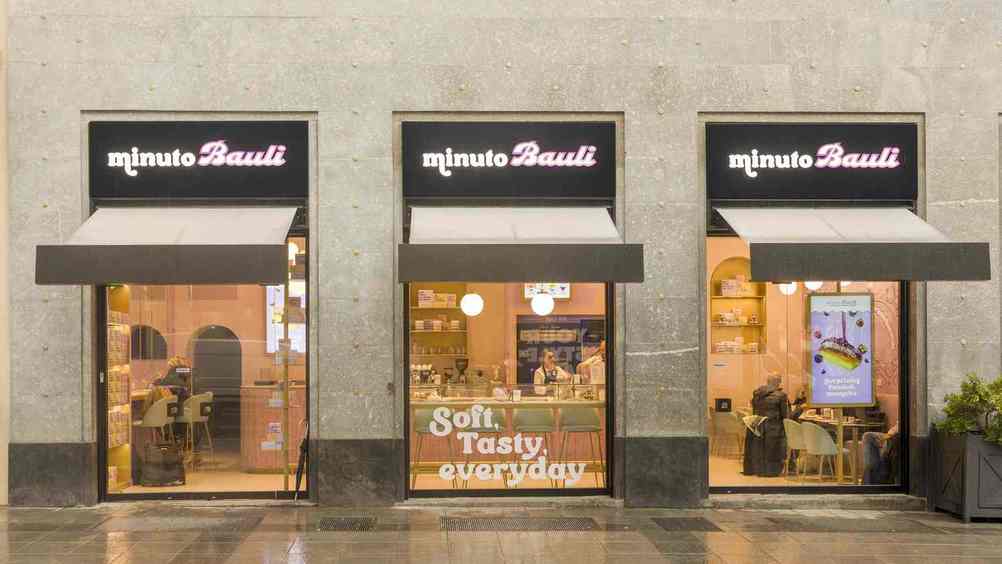 A Milano apre “minuto Bauli”, primo store fuori da un centro commerciale