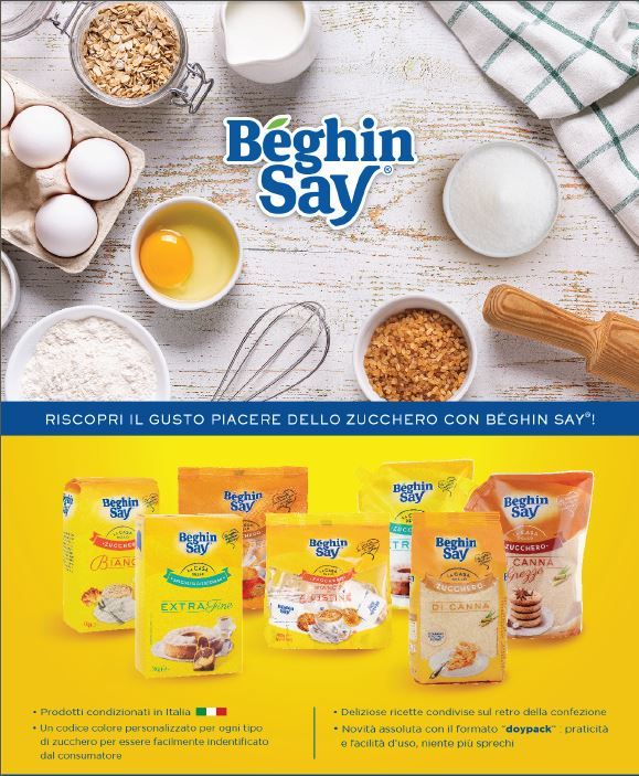 Béghin Say® lancia il suo nuovo website: www.beghin-say.it Più di 40 ricette da scoprire! 