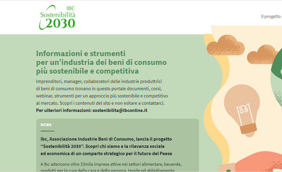 È online il portale “Sostenibilità 2030”