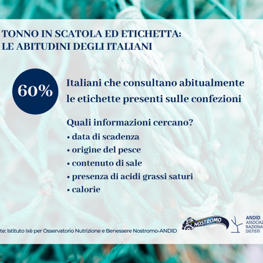 Tonno in scatola: più del 60% degli italiani consulta l’etichetta 