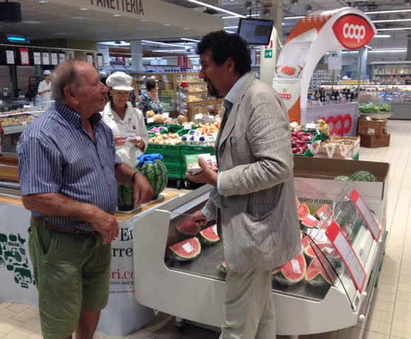 Il progetto Ortofrutta d'Italia di CSO debutta ai Supermercati Alì