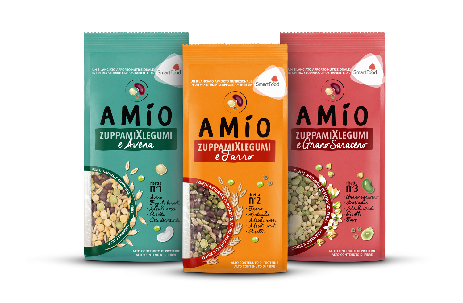 AMÍO lancia ZuppamiXlegumi, la nuova linea pensata per un’alimentazione sana, equilibrata e ricca di gusto