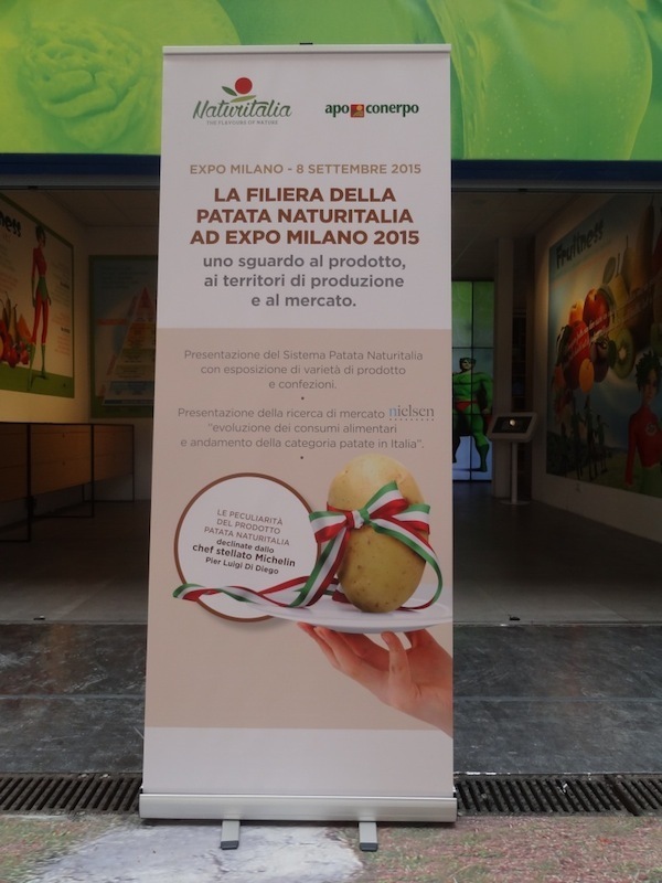 Naturitalia presenta ad Expo la filiera della patata 