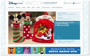 Disney Italia lancia la nuova piattaforma di e-commerce