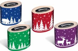 Kleenex rinnova la linea box con la Collection edizione natalizia