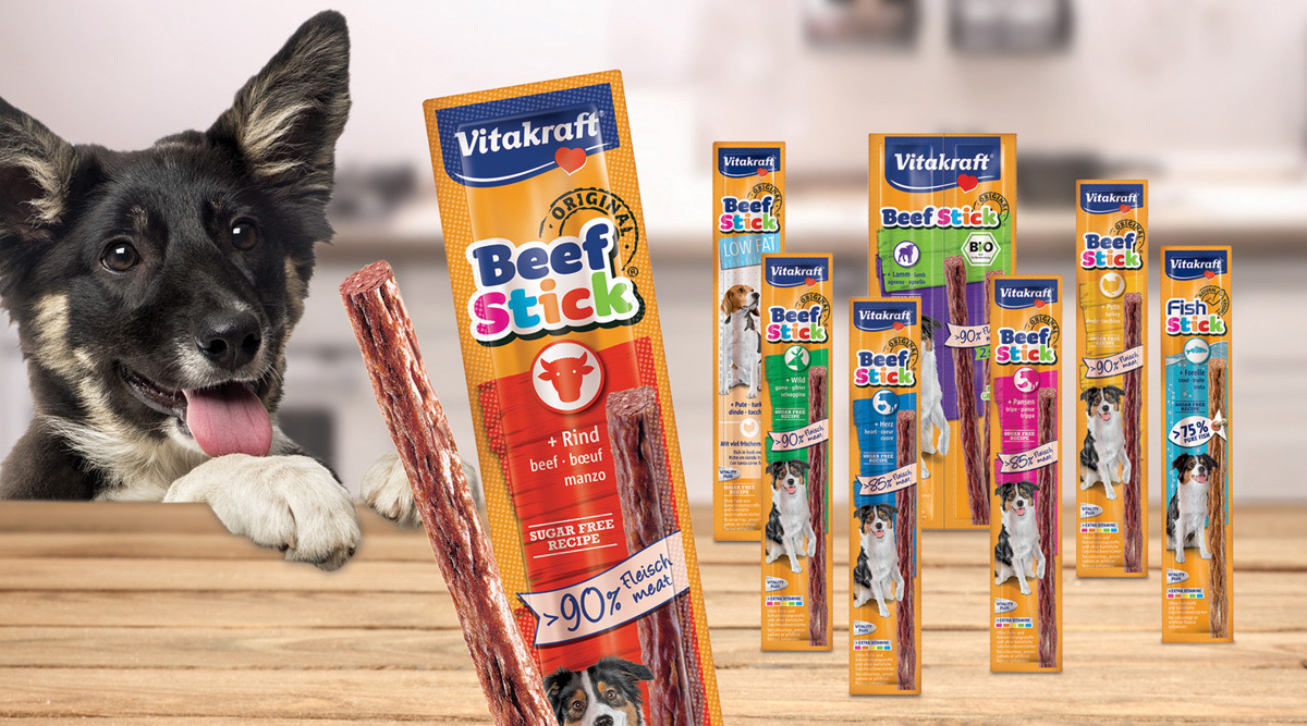 Beef-Stick Vitakraft, gli irresistibili snack per cani