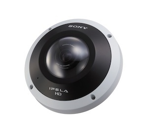 Sony lancia la telecamera IP mini dome con visione emisferica a 360°