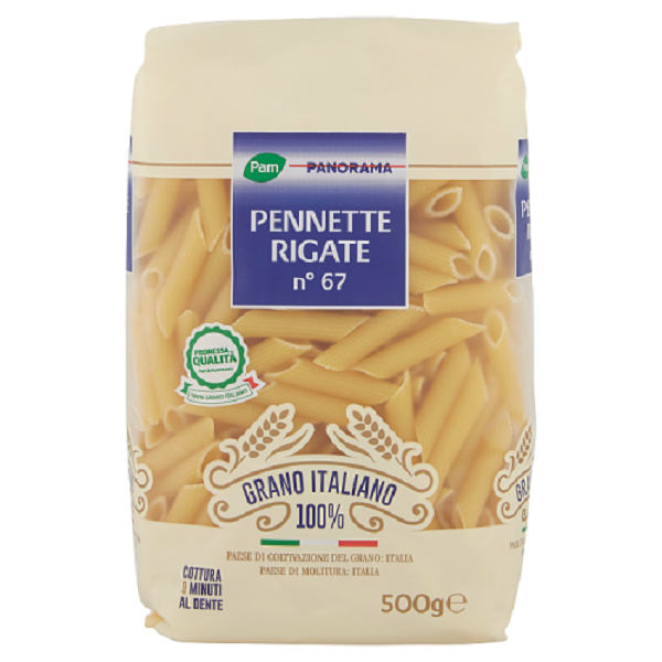 Arriva la pasta di grano duro 100% italiano Pam Panorama