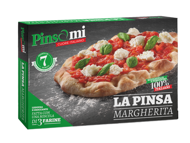 ​Pinsami lancia la Pinsa Margherita Premium Frozen