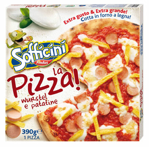 Sofficini Findus inventa “La Pizza! Wurstel e patatine”