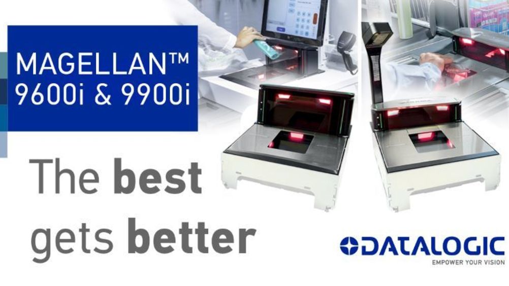 Datalogic: nuova serie di scanner bi-ottici Magellan 9600i e 9900i