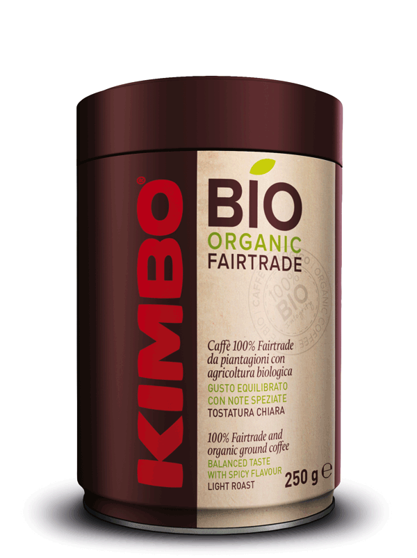 Kimbo presenta Kimbo Bio Organic Fairtrade