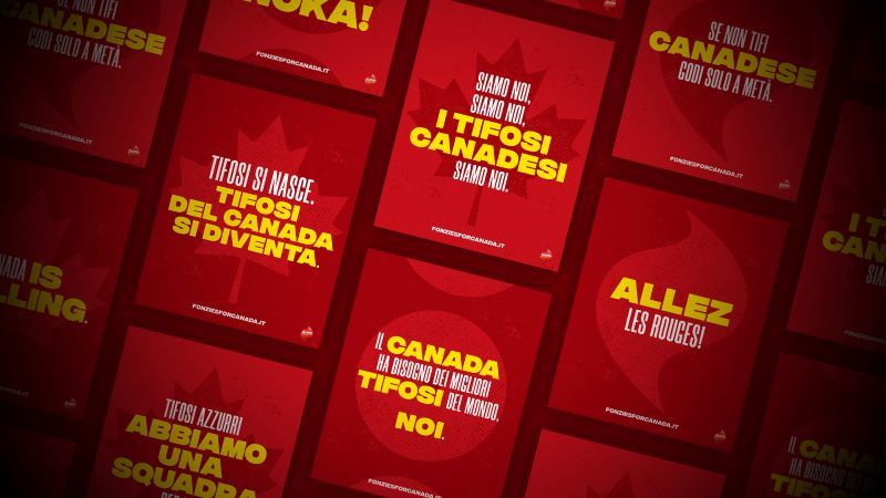 ​Mondiali al via senza l’Italia. Fonzies lancia la campagna “Fonzies for Canada”
