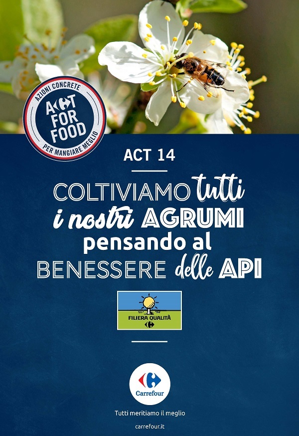 Carrefour Italia rinnova l’impegno nella tutela delle api