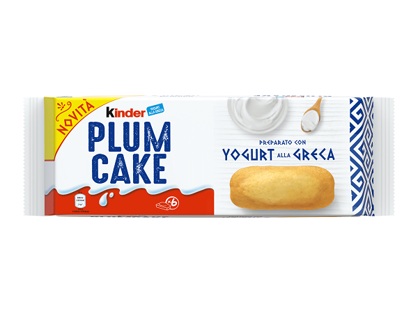 Arriva Kinder Plumcake con Yogurt alla Greca