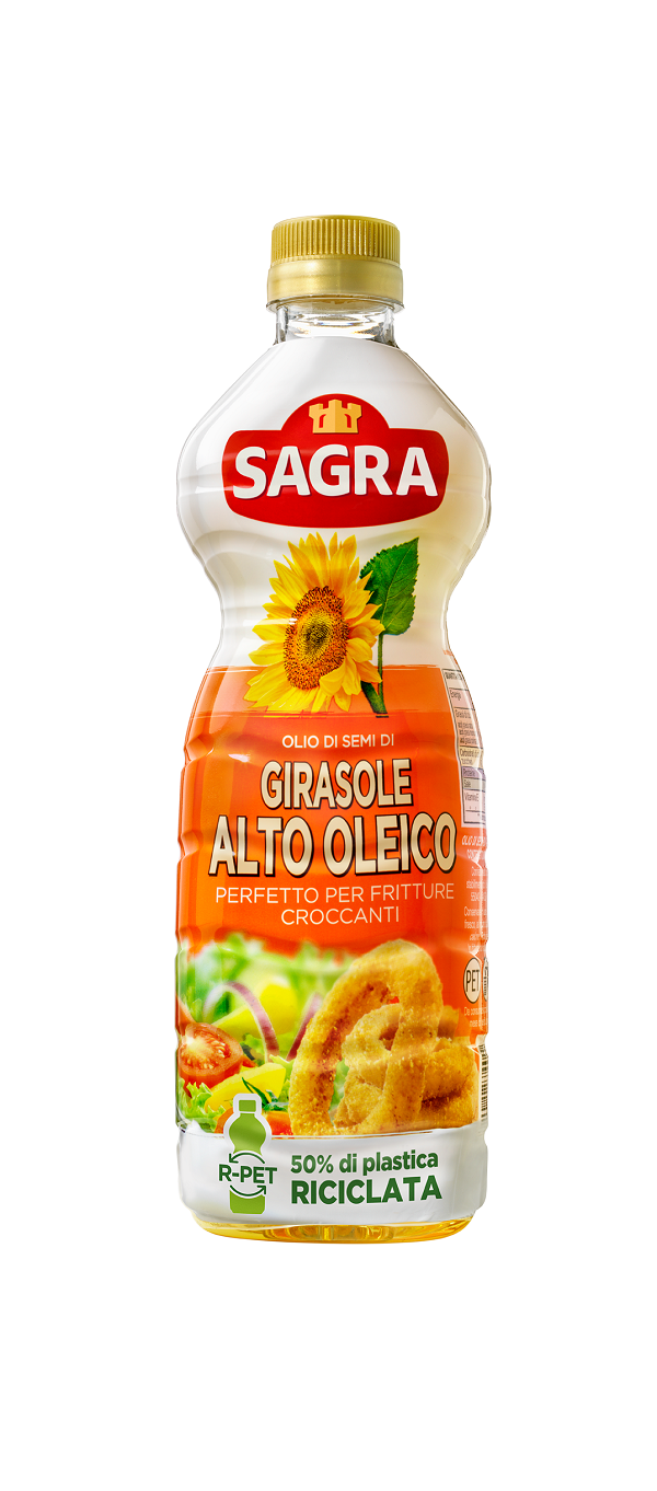 Olio Sagra lancia la sua prima bottiglia in r-Pet 