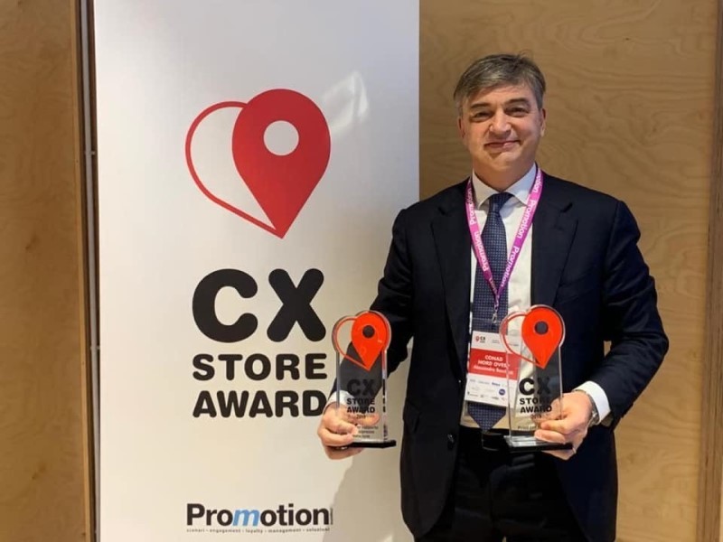 ​Conad Nord Ovest premiato alla prima edizione di CX Store Award