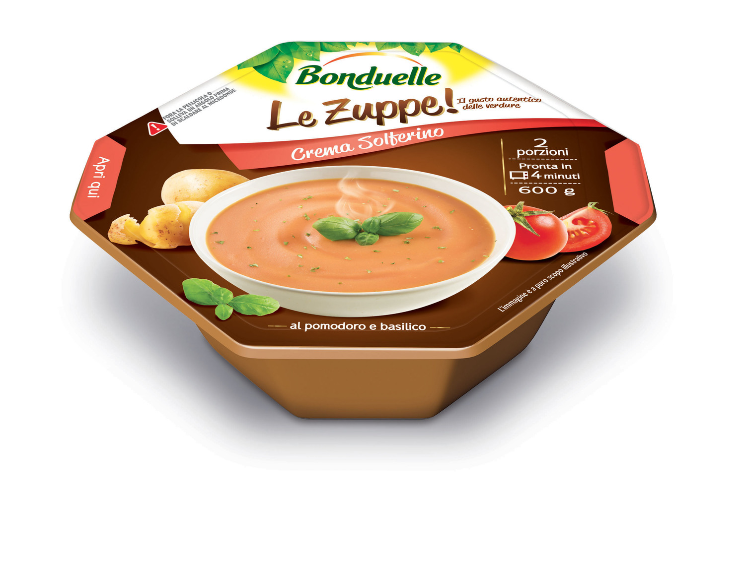  Bonduelle lancia la nuova linea: Le Zuppe! Il gusto autentico delle verdure