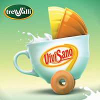 Latte Prima Colazione ViviSano<br />
La linea benessere di TreValli<br />
