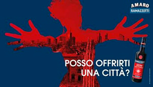 Ramazzotti lancia la nuova campagna adv milanese
