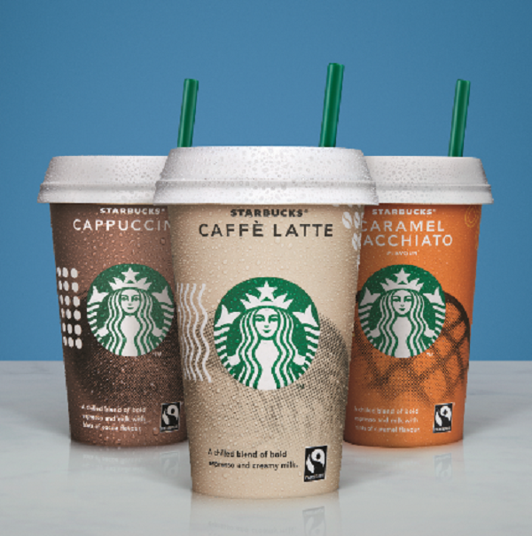 Le cup Starbucks Chilled Classics sbarcano in Gdo